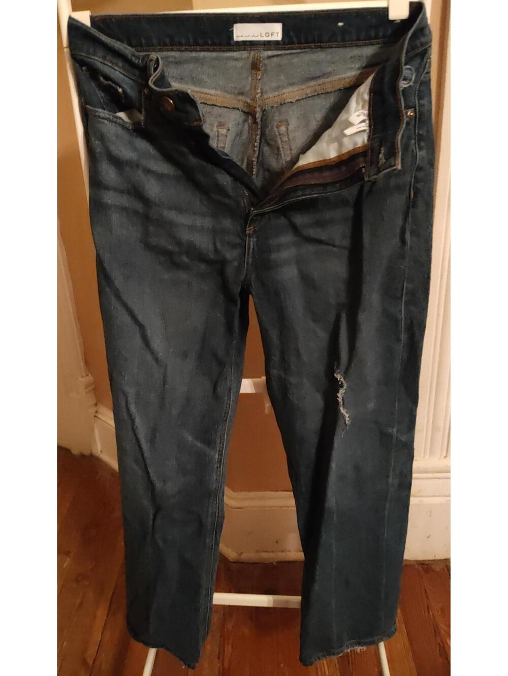 Loft jeans - 29" - 90s high waist straight - EUC
